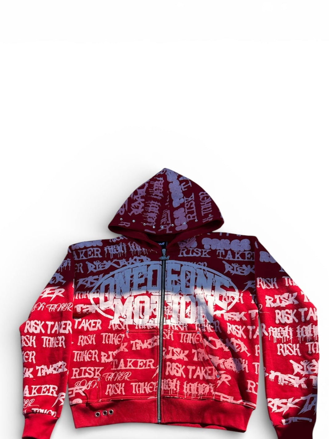 ONEOFONE GRAFFITI ZIP UP (Red)