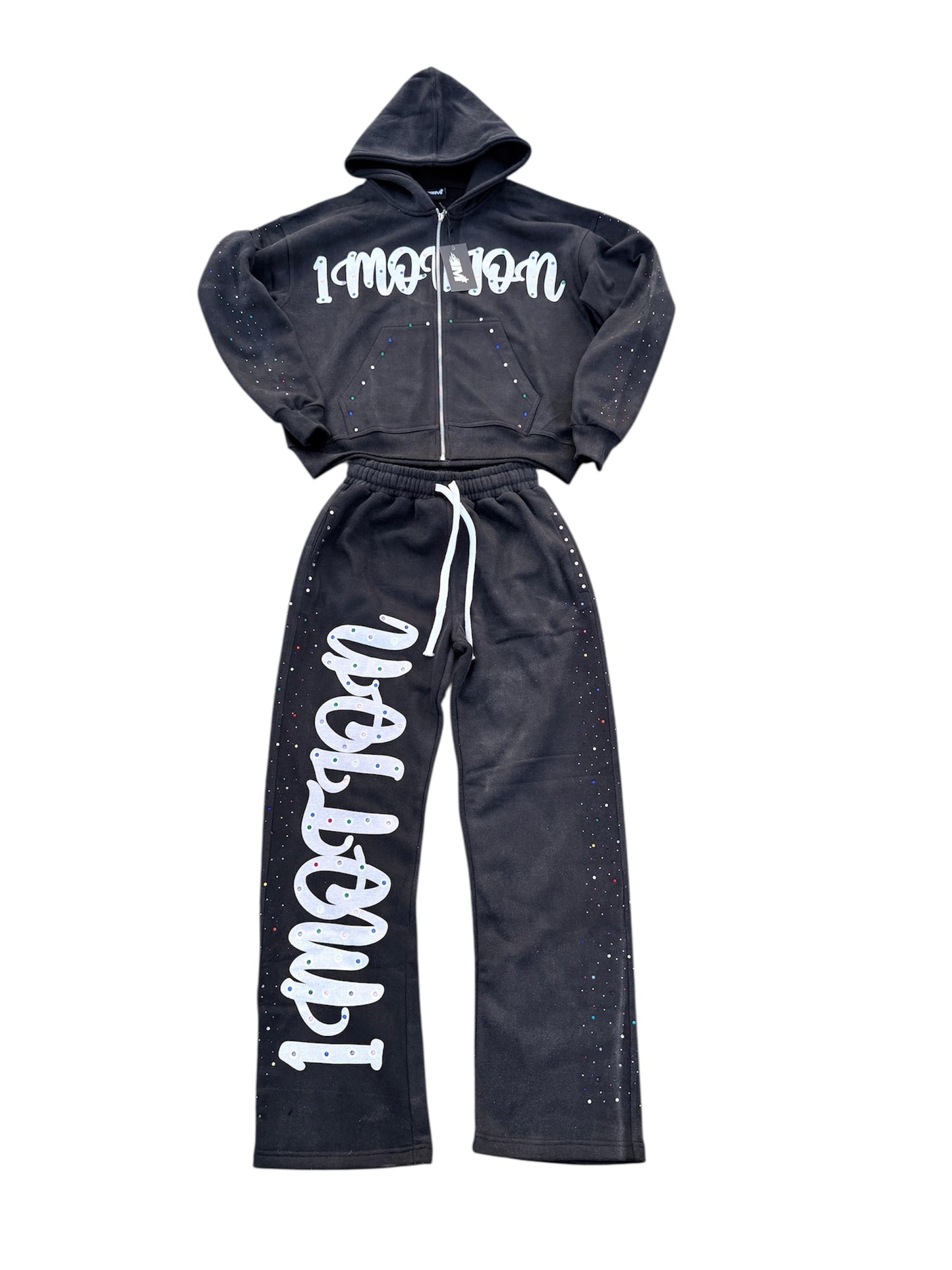 BLACK 1MOTION COLORFUL GEMS FULL SET