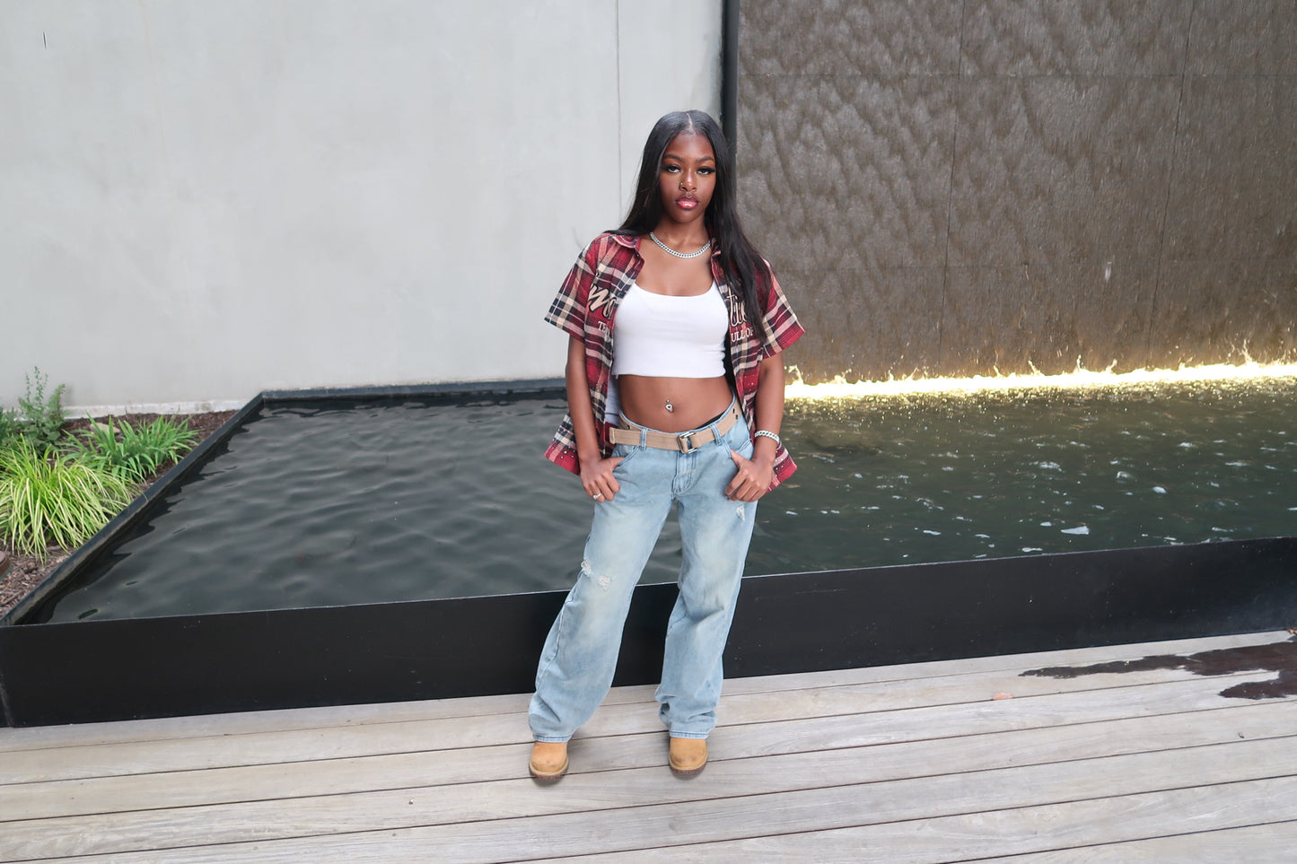 1M RED/BURGUNDY RISK TAKER FLANNEL