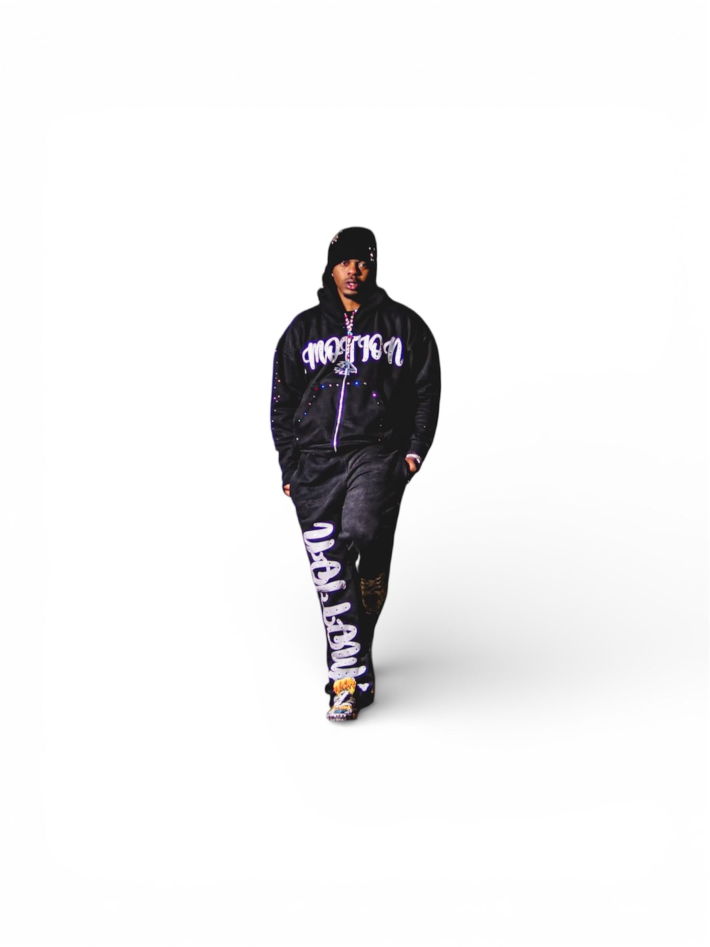 BLACK 1MOTION COLORFUL GEMS FULL SET