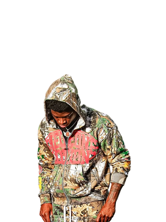 ONEOFONE GRAFFITI ZIP UP (Camo)
